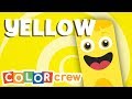 Toddler Learning Video Colors W The Color Crew Yellow Drawing Coloring Pages For Kids