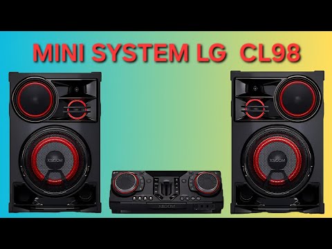 LG CL98 Mini System, (UNBOXED) Unboxing and Complete Test, POWERFUL SOUND