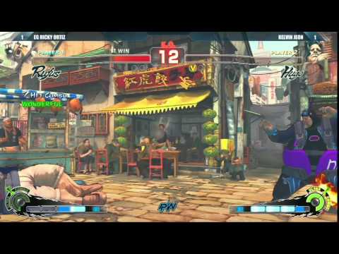 USF4: EG Ricky Ortiz vs Kelvin Jeon - PH Fight Club league - Round 2
