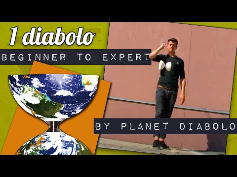 The Planet Diabolo Masterclass - Part 3 - 1 diabolo (beginner to expert)