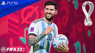 FIFA 23 - Argentina v Saudi Arabia - World Cup 2022 Group Stage Match | PS5™ [4K60]