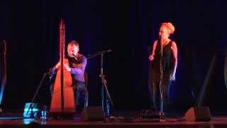Cormac de Barra and Hazel O&#39;Connor performing at Cairde na Cruite&#39;s International Harp Festival.
