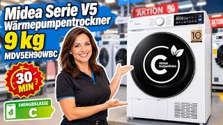 🟢🟢🟢 Midea Serie V5 Wärmepumpentrockner 9kg  MDV5EH90WBC im Test: Lohnt er sich wirklich?