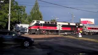 preview picture of video 'Norwalk Railfanning, Metro-North Danbury Branch: September 13, 2013'