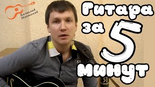 Обучение игре на гитаре от известного комика - видео онлайн