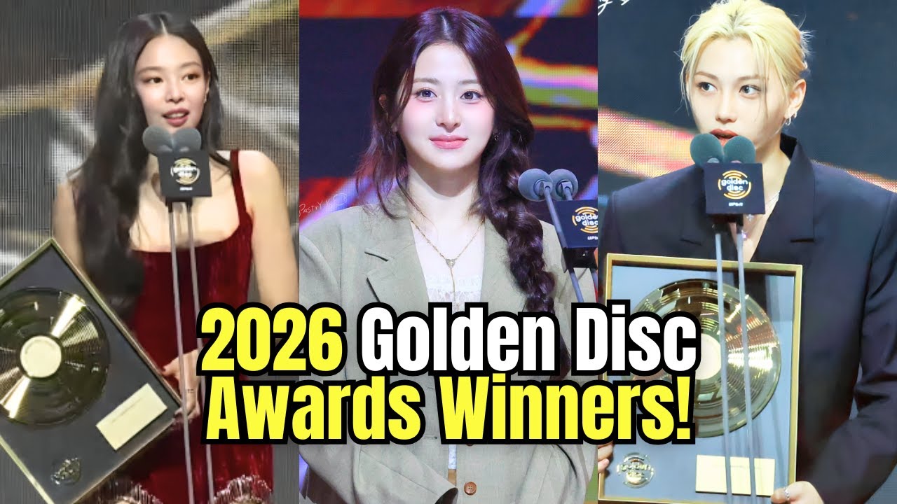 All The Winners Of The 40th Golden Disc Awards 2026!