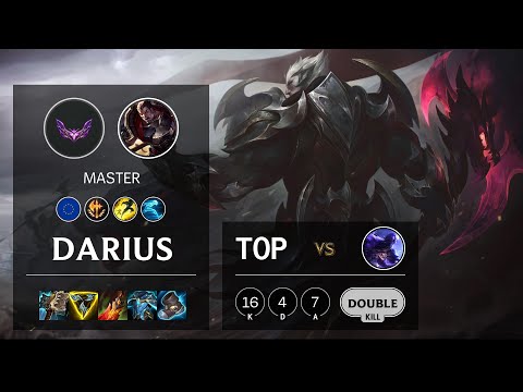 Darius Top vs Ryze - EUW Master Patch 12.5