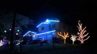 Musical Christmas Lights 2014 - Joy To The World - Voice Male