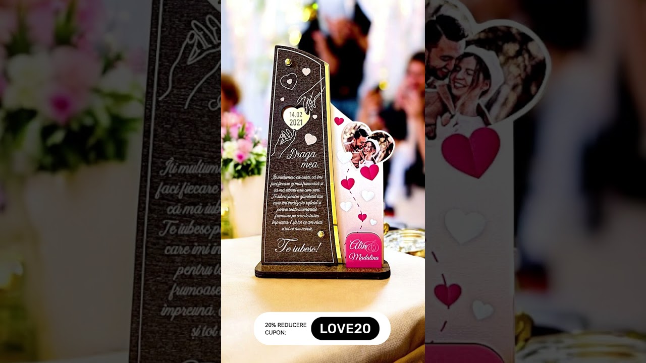 Thumbnail video Trofeu personalizat - Multumesc ca existi