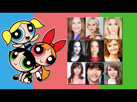 Characters Voice Comparison - "The Powerpuff Girls"
