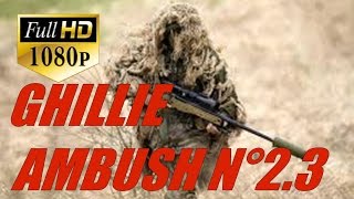 preview picture of video 'N°2.3 Airsoft Ghillie-Suit Ambush  - P90 TM Super Silenced -GoPro Hero 3 - Full Hd'