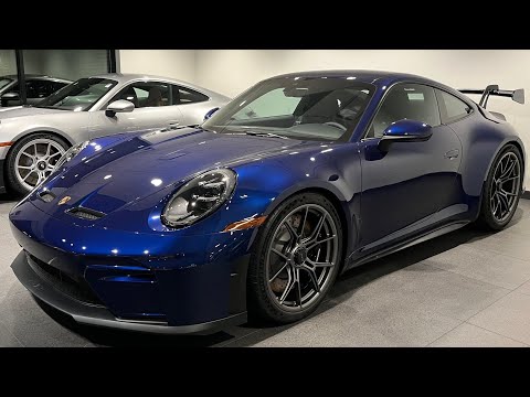 2026 Porsche 911 GT3 6-speed in Gentian Blue - Quick Walkaround