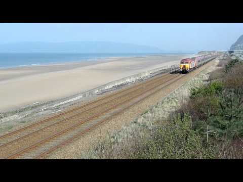 57307, 1D83 Euston - Holyhead, Penmaenmawr, 26/03/2011.