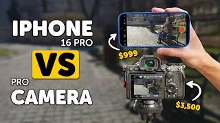 Do We Need Professional Cameras Anymore? (iPhone 16 Pro vs $3,500 Pro Camera)