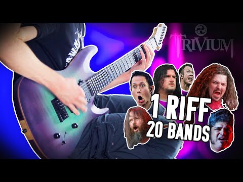 1 Riff 20 Bands - In Waves!