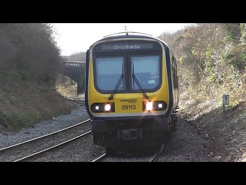 Irish Rail 29000 Class Commuter Train 29113 - Rush & Lusk, Dublin