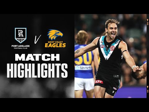 Port Adelaide v West Coast Eagles Highlights | Round 6, 2022 | AFL