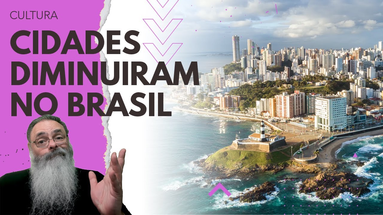 CENSO mostra que BRASIL CRESCEU POUCO e CIDADES diminuiram de TAMANHO mas QUEREM MANTER a GRANA