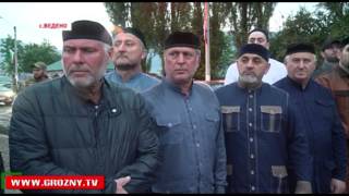 Рамзан Кадыров открыл новый поселок в Ведено, возведенный за 13 дней 