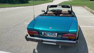 1979 Fiat Spider 2000 Convertible Walk Around