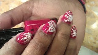 SHORT NAILS BEFORE AND AFTER PART 1