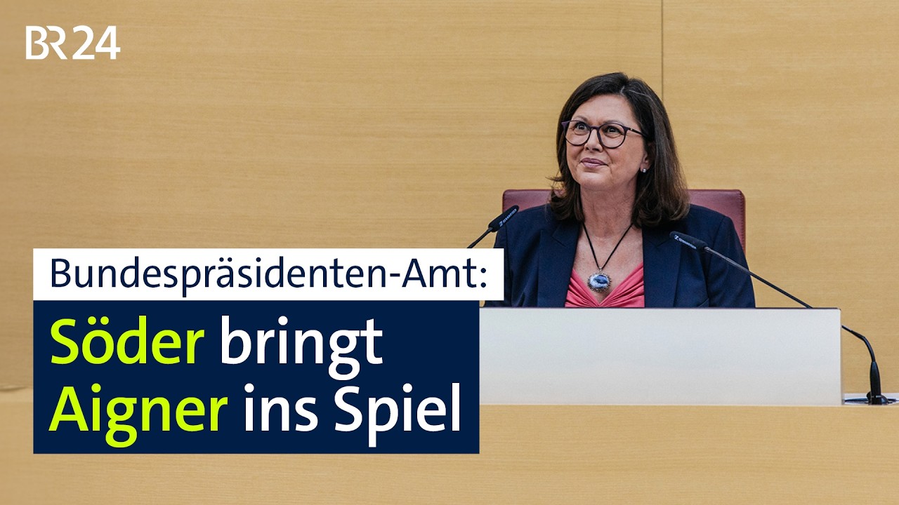 Bundespräsidenten-Amt: Söder bringt Aigner ins Spiel | BR24