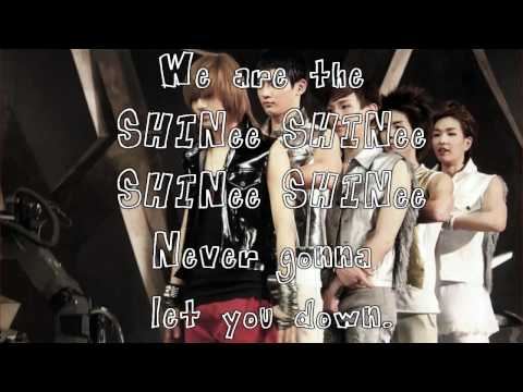 SHINee - Lucifer Remix English Lyrics