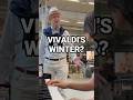 He Asked To Play Winter Of Vivaldi Violin Music