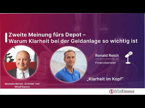 Zweite Meinung zur Geldanlage: Warum Klarheit im Kopf entscheidend ist | Ronald Reich