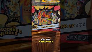 Opening Pokemon Ascended Heroes Mega Emboar EX Box