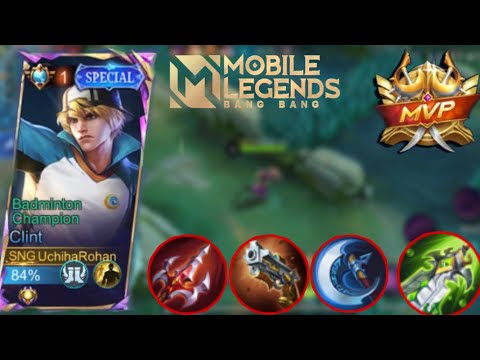 NEW CLINT LIFESTEAL BUILD 2025! 🩸(must try!) LIFESTEAL HACK BUILD! - Mobile Legends