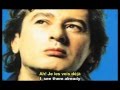 Alain Bashung sings Jacques Brel Tango Funèbre French & English Subtitles