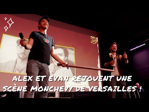Alexander Vlahos et Evan Williams rejouent une scène Monchevy de la série Versailles !