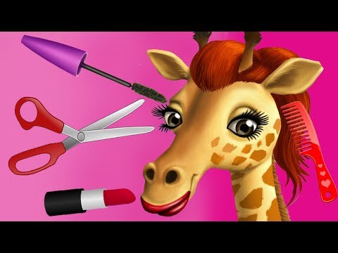 Fun Jungle Animal Care Games  - Pet Animal Hair Salon Style Makeover App For Kids