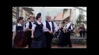 preview picture of video 'Groupe folklorique de Hunspach à Wissembourg pentecôte 2013'