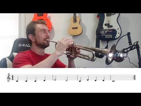 Trumpet Level 1 - Au Claire De Lune