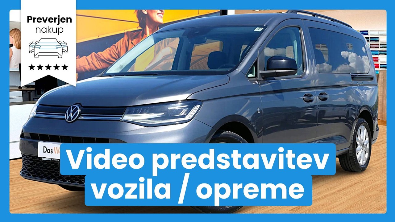 Volkswagen Caddy 5 Maxi 2.0 TDI - MOŽNOST PREDELAVE V N1