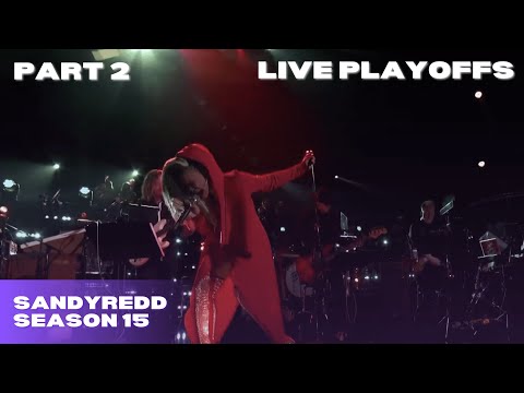 SandyRedd: "No More Drama" (The Voice Season 15 LIVE Playoffs) PART 2