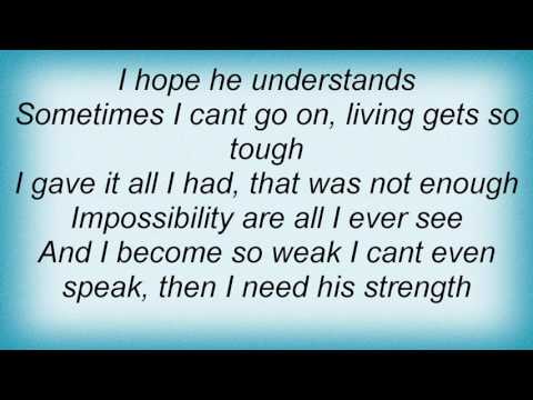 Regina Belle - I Hope He Understands Lyrics