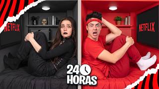 24 HORAS PRESO NO QUARTO DA MINHA COR!
