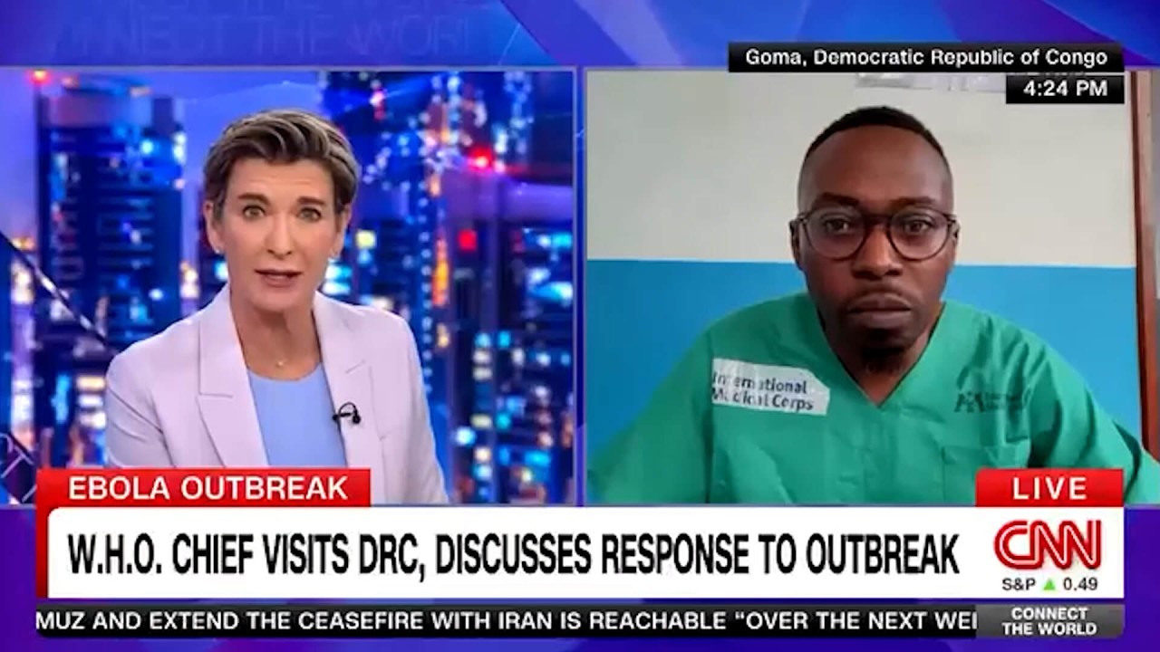 CNN Examines the Ebola Response in the DRC