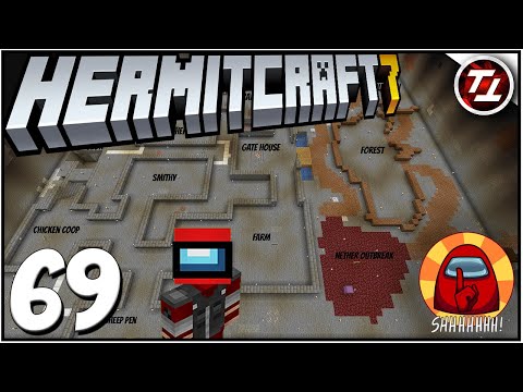 Among Us Map Reveal, Design, and Progress! - Hermitcraft 7: #69