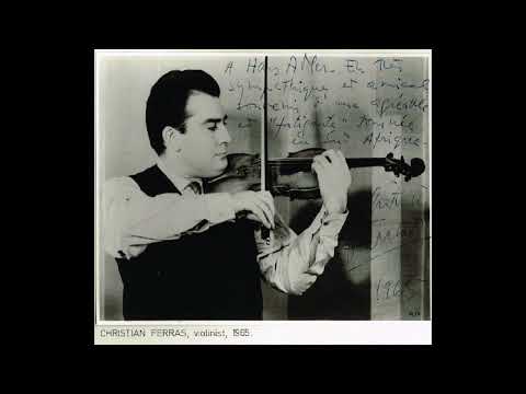 Christian Ferras, Pierre Barbizet - Milhaud - Le Boeuf Sur Le Toit in Concert 1950s