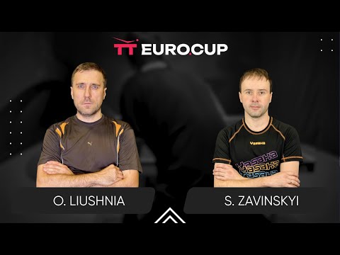 05:30 Oleksandr Liushnia - Serhii Zavinskyi 27.02.2025 TT Euro.Cup Ukraine Professional. TABLE 3
