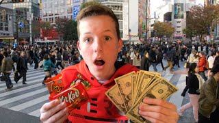Selling Candy To STRANGERS ON THE STREET!