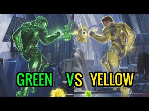 INJUSTICE 2 - GREEN LANTERN MIRROR MATCH!