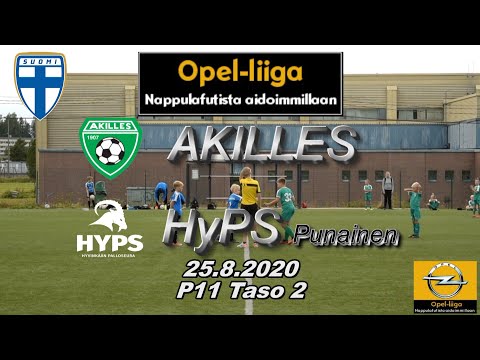 Opel-Liiga P11 (Kooste) Akilles - HyPS Punainen 25.8.2020