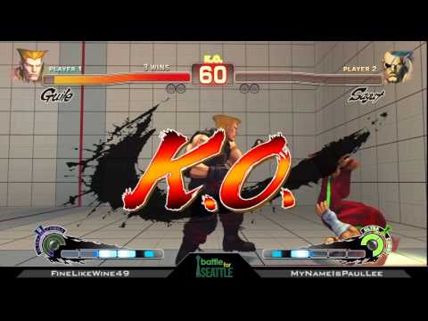 Battle For Seattle SSF4 Singles - FineLikeWine49 vs MyNameIsPaulLee