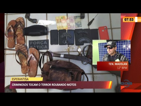 PM prende quatro suspeitos de praticarem arrastões em Esperantina 23 03 2021