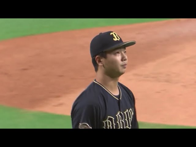 【7回裏】バファローズ・漆原 ゴロできっちりピンチを凌ぐ‼ 2020/10/10 F-B